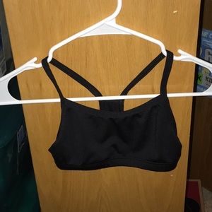 black dance top